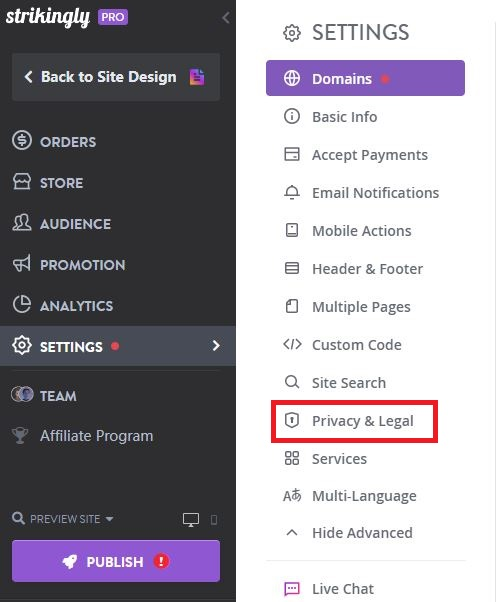 privacy policy privacy policy